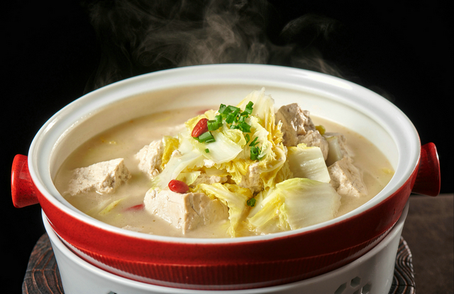 清汤泉水豆腐